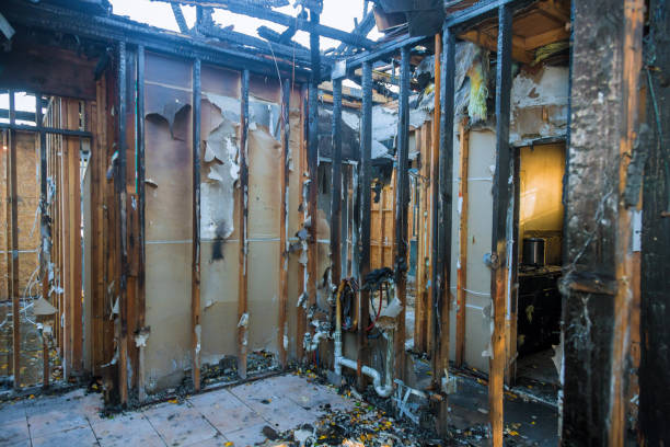 Professional Emergency Fire Cleanup technician working in Lovelock, NV